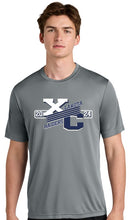 2024 Lakota Cross Country Polyester Short Sleeve & Long Sleeve Tees (ST350) grey concrete