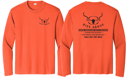 Rise Above Polyester Short or Long Sleeve T-Shirt (ST350, ST350LS)- Choice of Color