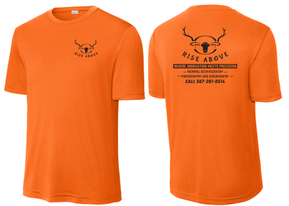 Rise Above Polyester Short or Long Sleeve T-Shirt (ST350, ST350LS)- Choice of Color