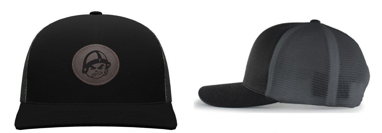 FMS Swimming Trucker Flexfit Snapback Cap with Mascot (110F)