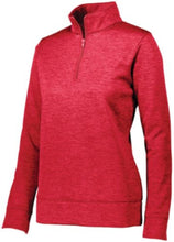 Women's Stoked Tonal Heather Pullover-Local School Left Chest Design