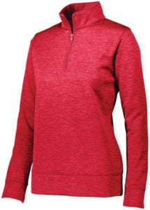 Women's Stoked Tonal Heather Pullover-Local School Left Chest Design