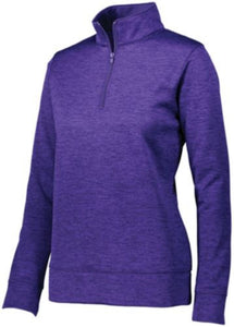 Women's Stoked Tonal Heather Pullover-Local School Left Chest Design
