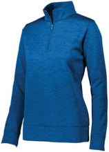 Women's Stoked Tonal Heather Pullover-Local School Left Chest Design