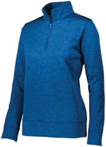 Women's Stoked Tonal Heather Pullover-Local School Left Chest Design