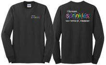 I Scream Sprinkles Long Sleeve T-Shirt- Adult Only