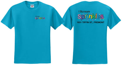 I Scream Sprinkles Short Sleeve T-Shirt- Youth and Adult