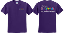 I Scream Sprinkles Short Sleeve T-Shirt- Youth and Adult