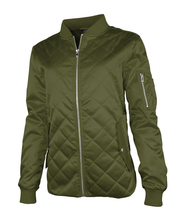 WOMEN'S QUILTED BOSTON FLIGHT JACKET