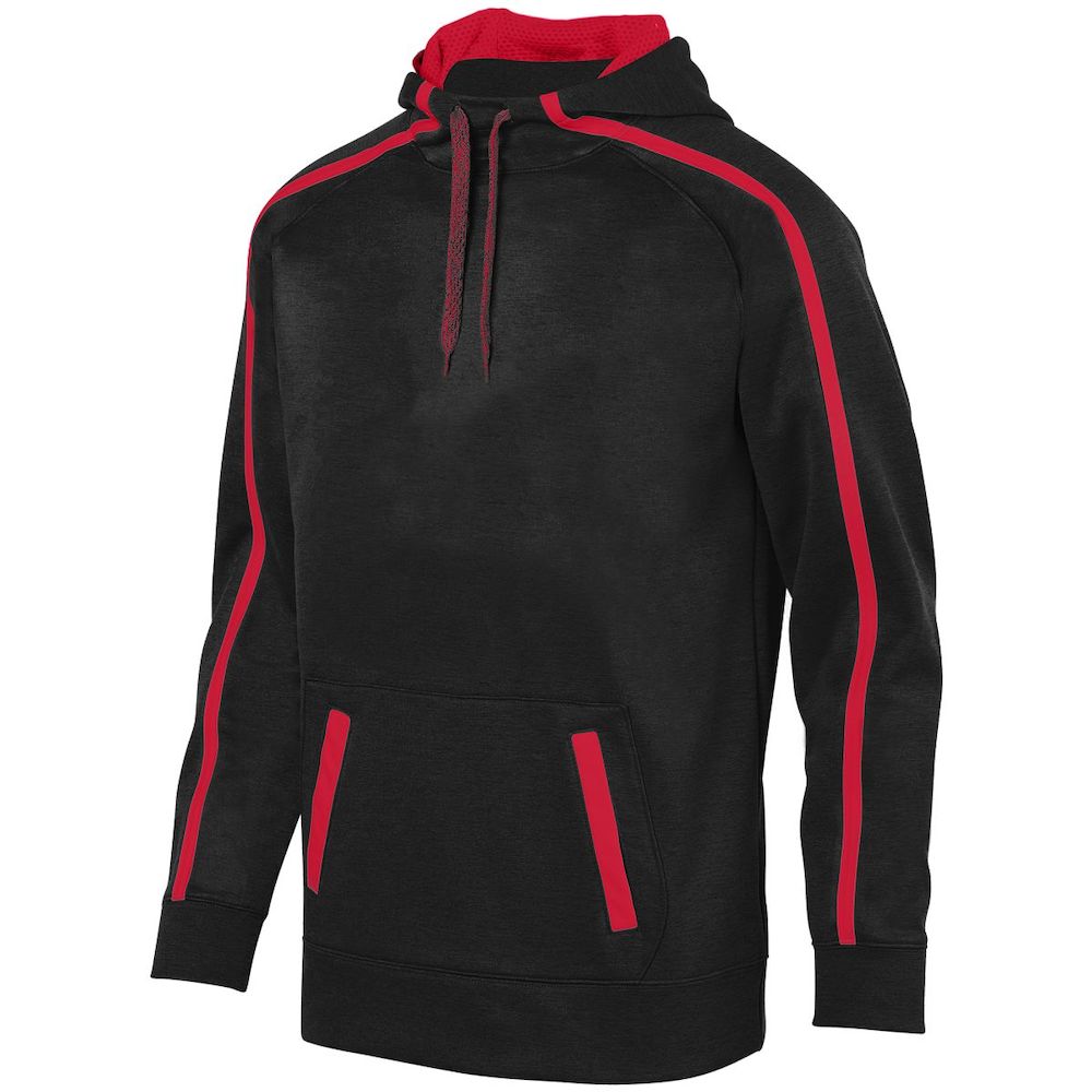 Youth Stoked Tonal Heather Hoodie-Local School Full Front Design
