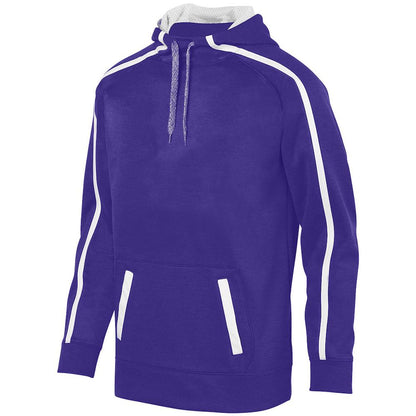 Youth Stoked Tonal Heather Hoodie-Local School Full Front Design
