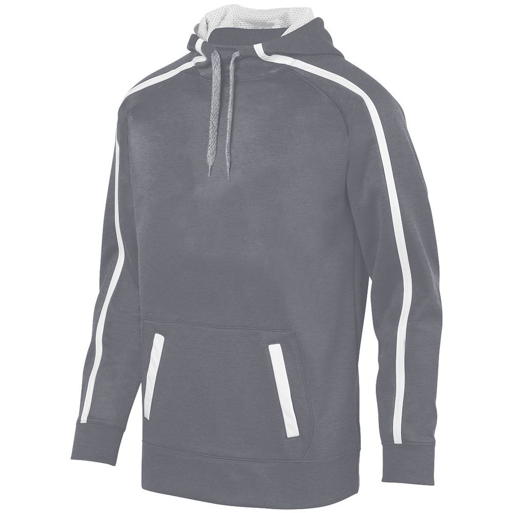 Youth Stoked Tonal Heather Hoodie-Local School Full Front Design