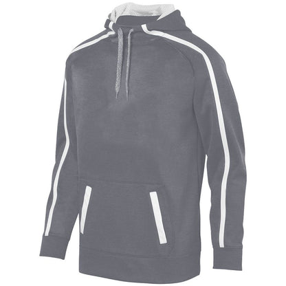 Youth Stoked Tonal Heather Hoodie-Local School Full Front Design