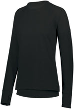 Ladies Zoe Tonal Heather Pullover-Local School Full Front Design