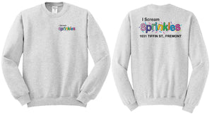 I Scream Sprinkles Crewneck Sweatshirt- Youth