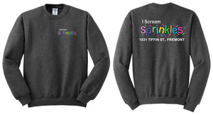 I Scream Sprinkles Crewneck Sweatshirt- Youth