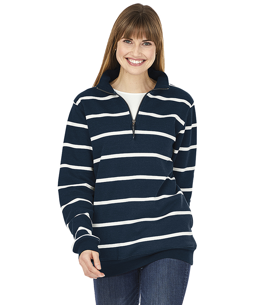 CROSSWIND QUARTER ZIP PRINT SWEATSHIRT