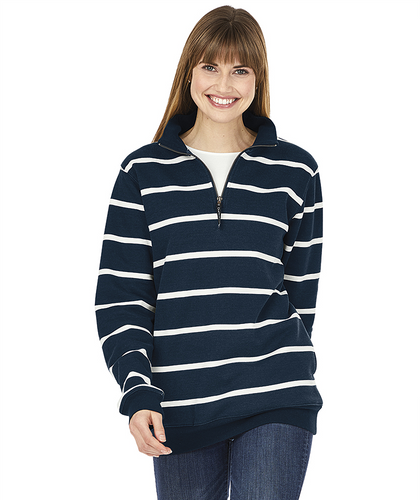 CROSSWIND QUARTER ZIP PRINT SWEATSHIRT
