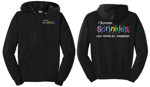 I Scream Sprinkles Hooded Sweatshirt- Adult