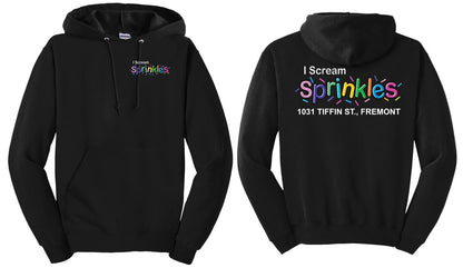 I Scream Sprinkles Hooded Sweatshirt- Youth