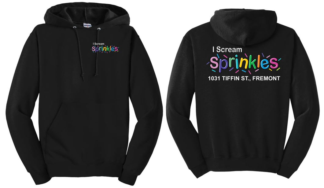 I Scream Sprinkles Hooded Sweatshirt- Youth
