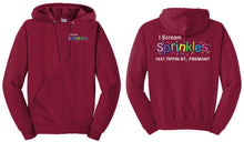 I Scream Sprinkles Hooded Sweatshirt- Adult