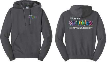 I Scream Sprinkles Hooded Sweatshirt- Youth