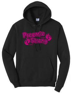 Preemie Strong Fundraiser for Hazel and Annabell- Hooded Sweatshirt
