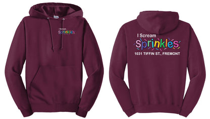I Scream Sprinkles Hooded Sweatshirt- Youth