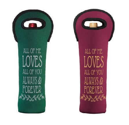 All of me Loves all of You- Wine Bottle Holder