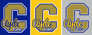 Clyde (CAS04) Design on Optional Apparel
