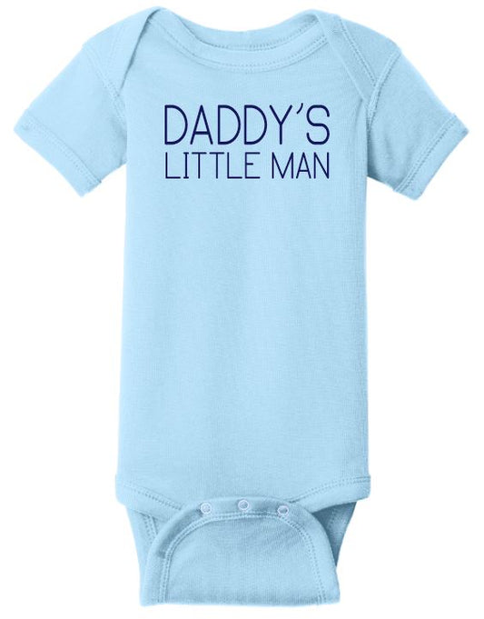 Daddy's Little Man - Baby Onesie