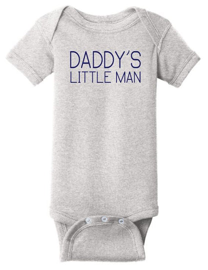 Daddy's Little Man - Baby Onesie