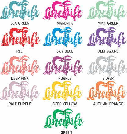 Lineman Wife, Linewife, Reflective Decals