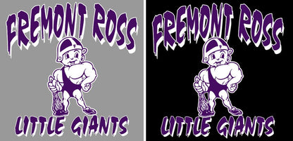 Fremont Ross (FRAS-09) Design on Optional Apparel