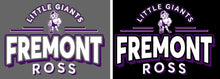 Fremont Ross (FRAS-14) Design on Optional Apparel