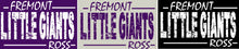 Fremont Ross (FRAS-26) Design on Optional Apparel