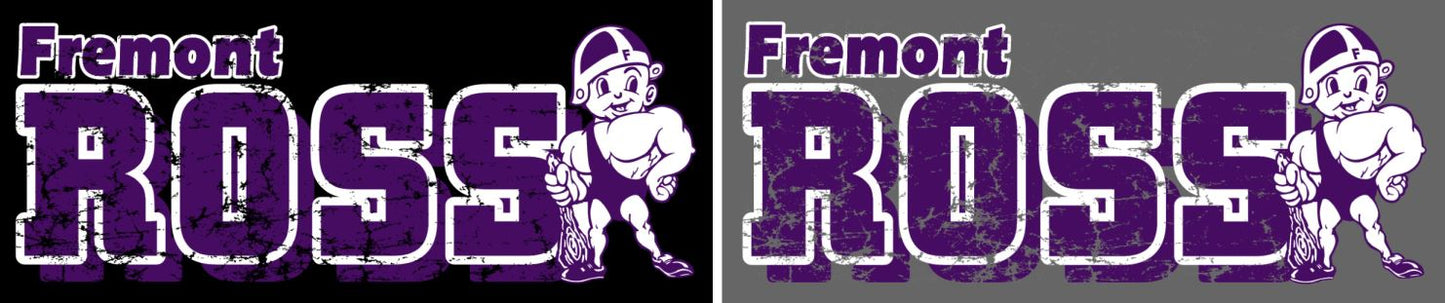 Fremont Ross (FRAS-28) Design on Optional Apparel