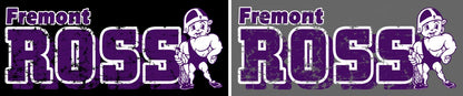 Fremont Ross (FRAS-28) Design on Optional Apparel