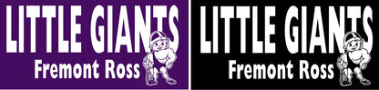 Fremont Ross (FRAS-29) Design on Optional Apparel
