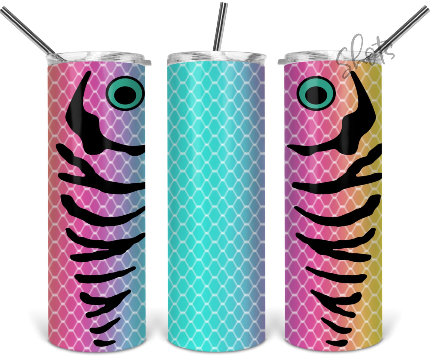 20 Skinny Straight Tumbler- Fishing Lure- Lots of Color Options!