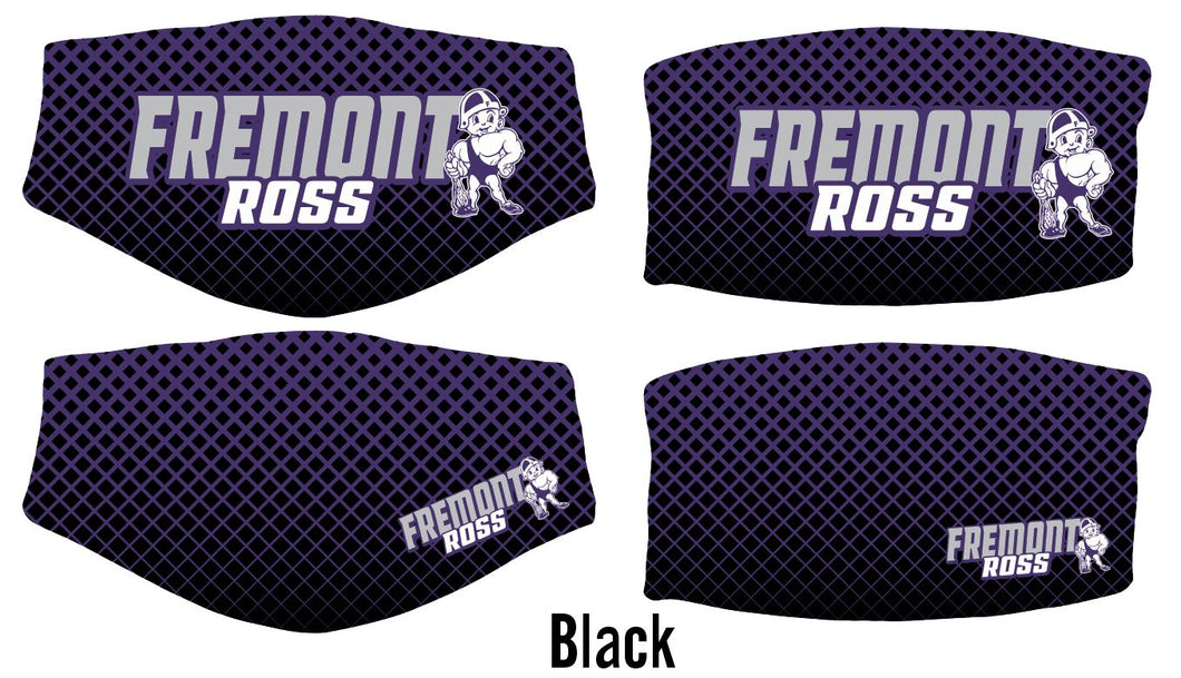 Fremont Ross Halftone Squares Face Mask