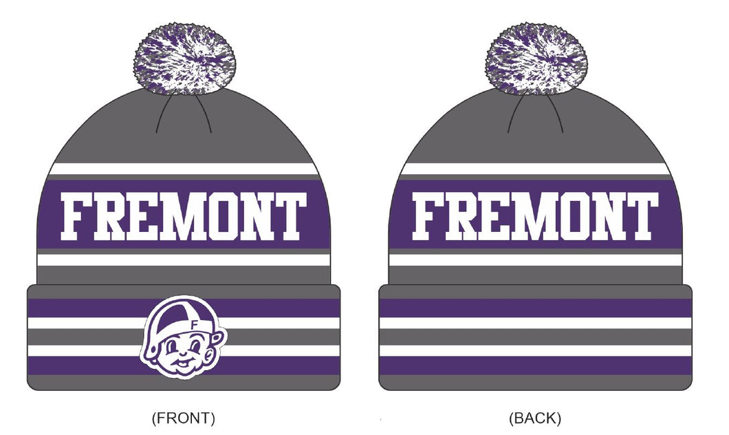 Fremont Ross Little Giants Custom Knit Beanie- Local School