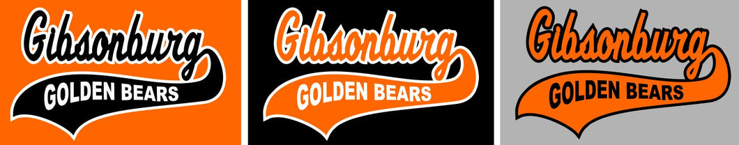 Gibsonburg (GBAS03) Design on Optional Apparel