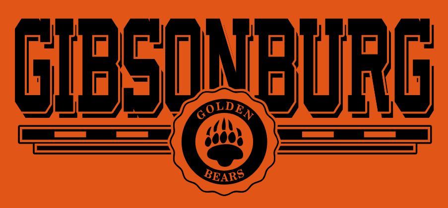 Gibsonburg (GBAS-10) Design on Optional Apparel
