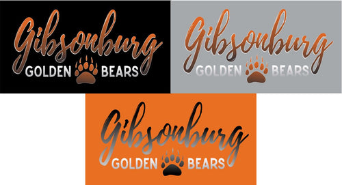 Gibsonburg (GBAS27) Design on Optional Apparel