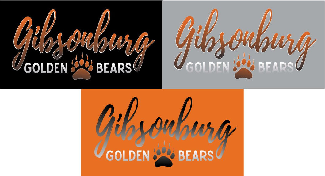 Gibsonburg (GBAS27) Design on Optional Apparel