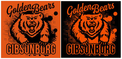 Gibsonburg (GBAS-33) Design on Optional Apparel
