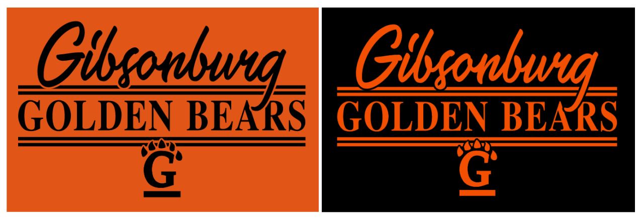 Gibsonburg (GBAS-34) Design on Optional Apparel