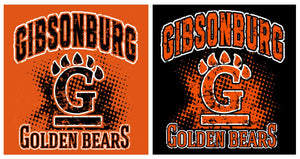 Gibsonburg (GBAS-35) Design on Optional Apparel